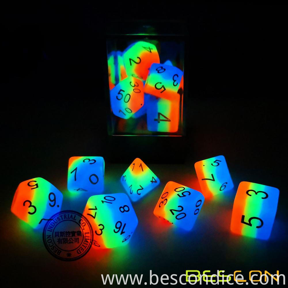 Triple Tone Luminous Dice Dungeons And Dragons 2